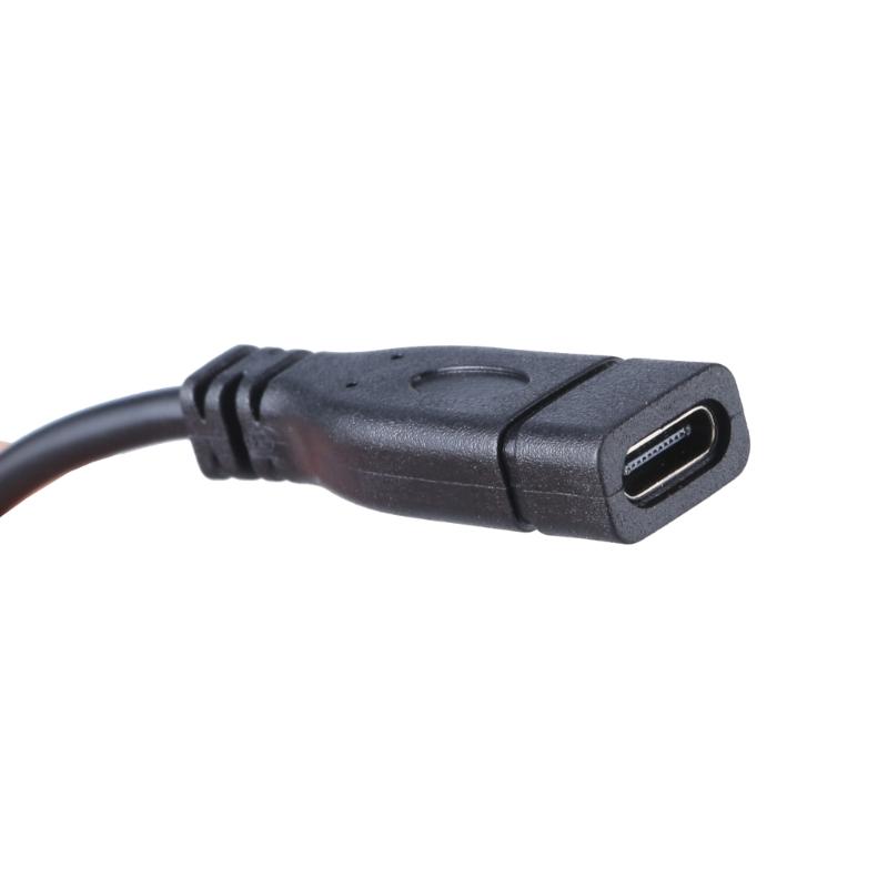 Multipurpose Type C Data Line USB C Power Cable with Solderable End Support Data Transfer for 5V Speaker Fan LED Light
