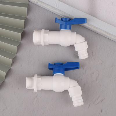 1 szt. 1/2 3/4" Plastikowy gwint zewnętrzny Kran wodny Kran zbiornikowy Adapter Kran drenażowy Zawór akwariowy Zamienny kran Akcesoria ogrodowe