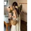Neck Sling Dress Children's Summer New Cold Zen Niche Design Dress