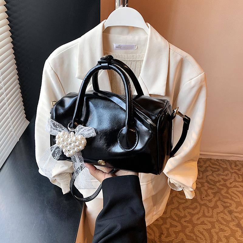 Premium Handtasche Damentasche neue Mode vielseitig einzelne Schulter Cross Kissen Tasche