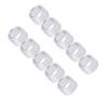10Pcs Aluminum Alloy Spacer Round Unthreaded Standoff Support Fittings Outer Diameter 10mm6mm
