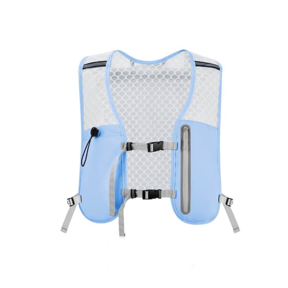 

Дышащий гидратационный жилет спортивная сумка легкий гидратор нагрудный рюкзак велосипедная сумка жилет сумка для телефона синий