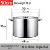 Huabeisen 304 Stainless Steel Commercial Stockpot with Lid