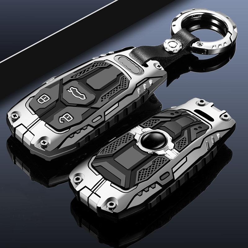 Zinklegierung Auto Klappschlüssel Hülle Abdeckung für A1 A3 A4 8P 8L 8V A5 B6 B7 A6 A7 C5 C6 Q3 Q5 Q7 4F S3 S4 S6 RS3 TT Schale Fob