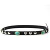 Fashion PU Cowhead Belt Adjustable Handwoven Hat Decoration Handmade Hats Bands Men