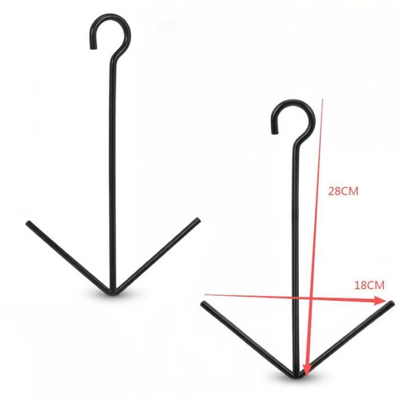Metal Hanging Bird Fruit Feeder Hook Outdoor Garden Oriole Bird Feeder for Orange Slices Fruit Perch Creative V-Shaped