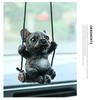 Bulldog Car Pendant Rearview Mirror Car Pendant Car Pendant Car Pendant Cute Puppy Small Fresh