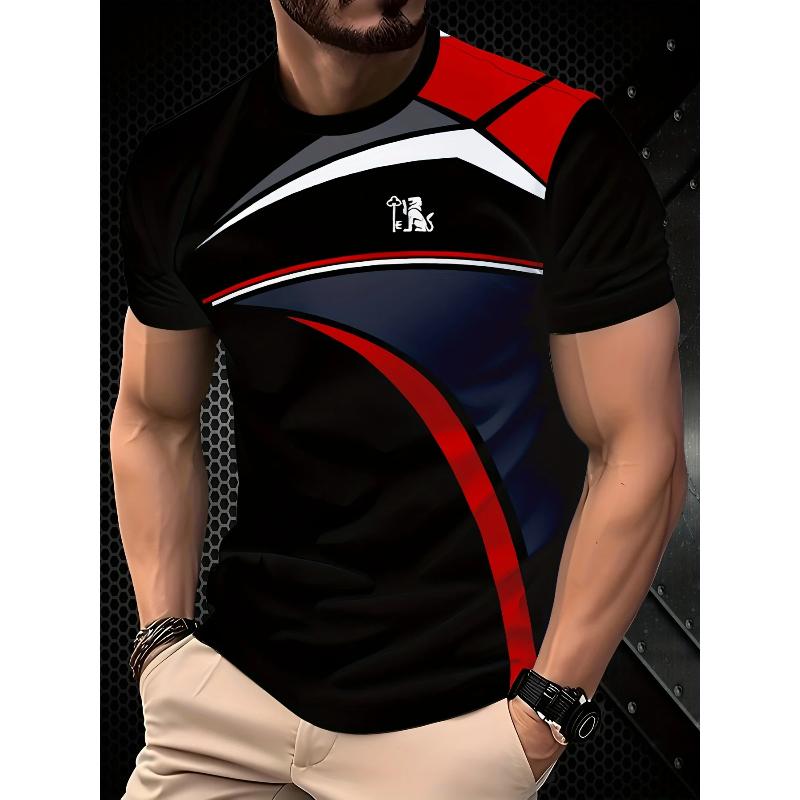 Herren Kurzarm Mode Einfache Oberteile Locker Vielseitige T-Shirts Herren