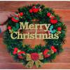 Designer Christmas Wreath/Wall Hanging/Decoration for Xmas Party/Christmas Decorations for Home/Gifts/Wreath - (Green Pine, 10 Inch)