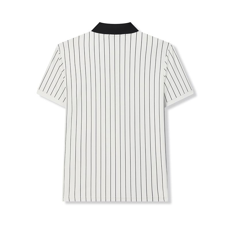 New FILA Polo Shirts Men's Cloud White F11M437102FWT