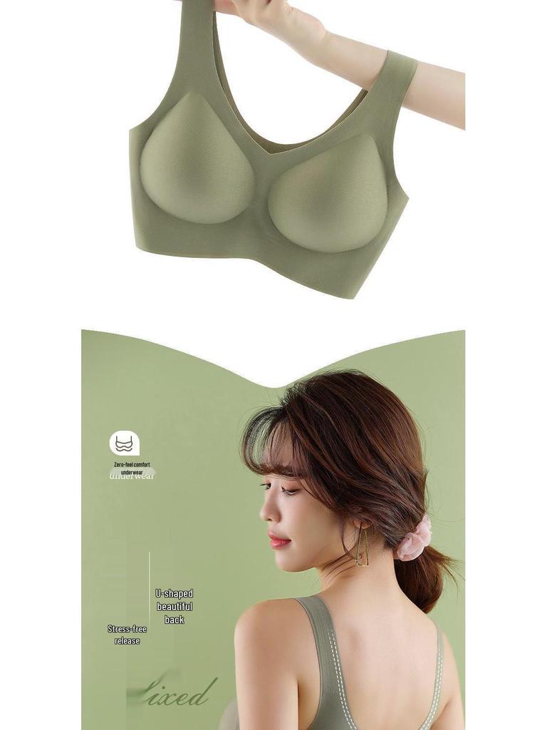 Seamless Wire-Free Plus Size Minimizer Bra 