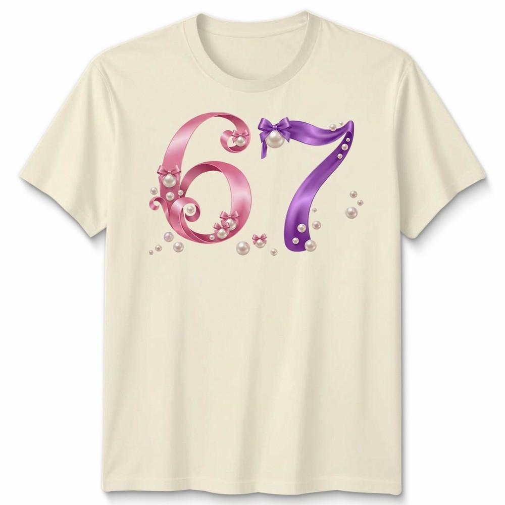 Sixty Seven 67th Birthday Occasions UnisexS TShirt Unisexs Graphic Tee Gift
