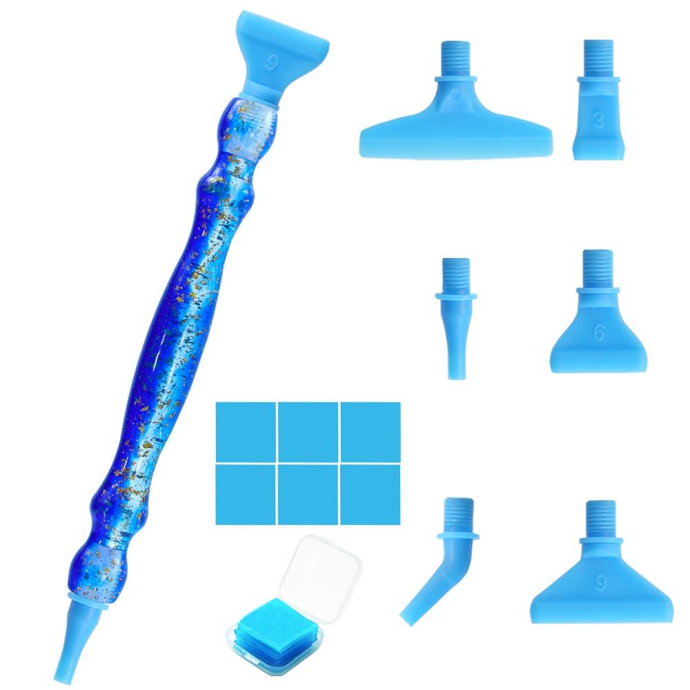 DIY Craft 5D Resin Diamond Painting Pen Multi Placers Point Drill Pens Art Accessories