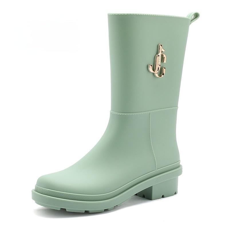 decorative rain boots