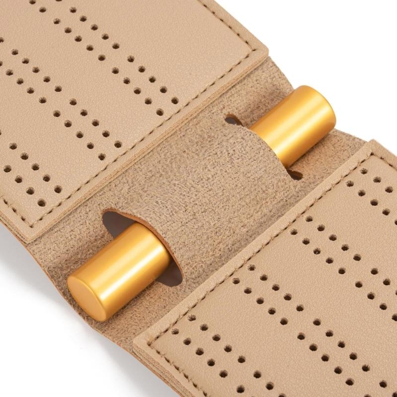 Faltbarer Cribbage-Spielbrett mit Metallstiften Tragbares Leder-Cribbage-Brettspiel-Set Einzigartiges 2-Spuriges Cribbage-Brett Langlebig