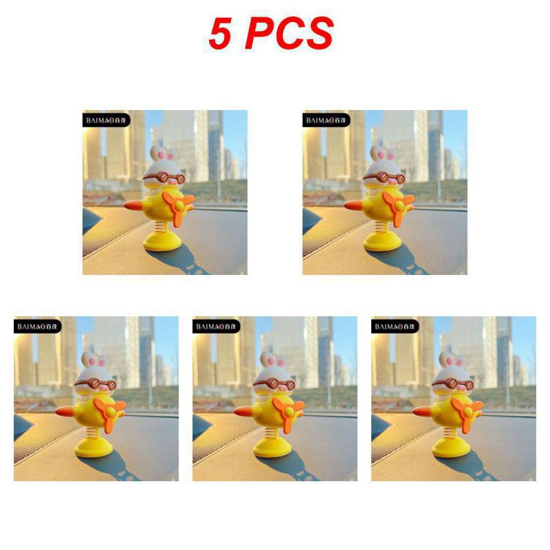 1~5PCS Car Dashboard Decor Exquisite Comfortable Powerful Creative Fashion Car Decoration Pull Rocking Shaker