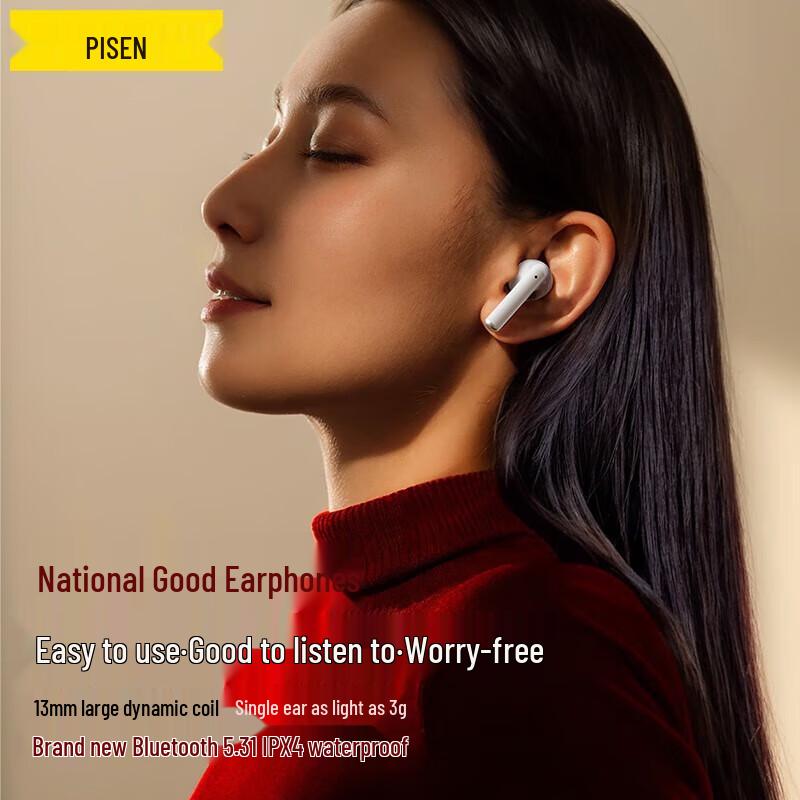 Pisen P1 BHD-TW4 True Wireless Bluetooth Earbuds