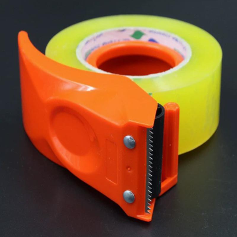 Plastic Box Sealing Tape Holder Packing Tape Machine Cutter Manual Packaging Wrapping Machine
