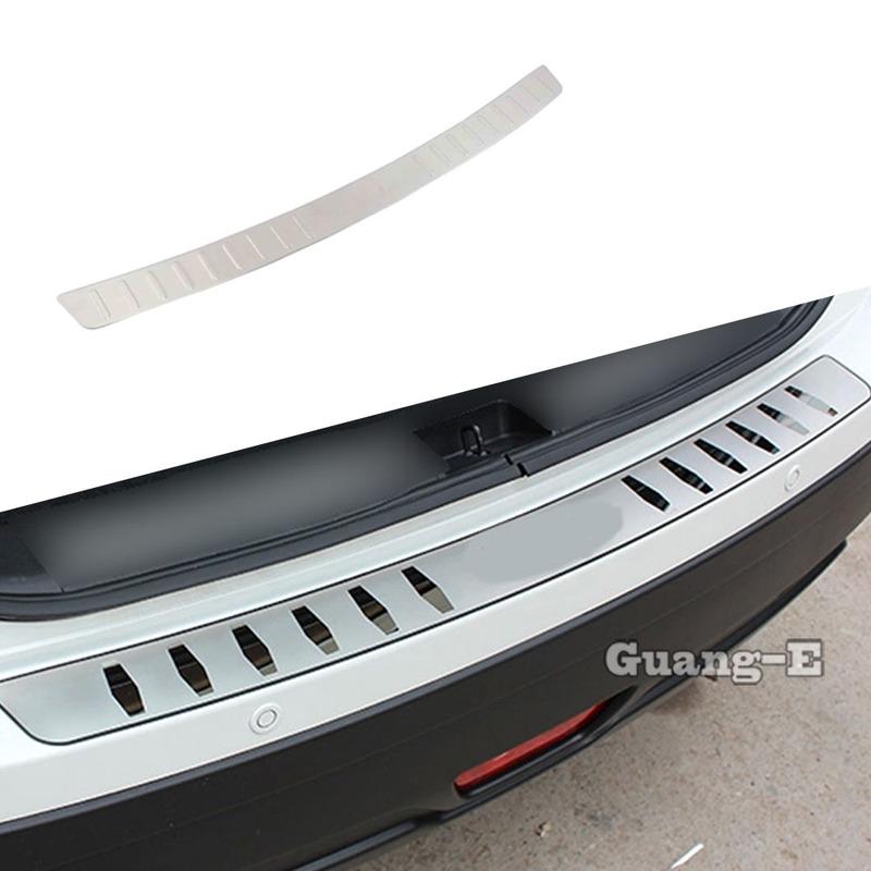 For Suzuki S-Cross Scross Sx4 2014 2015 2016 2017 Car External Rear Bumper Protection Trim Trunk Styling Cover Plate Pedal