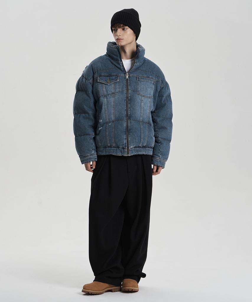 Jenyujeu Wide Elastic Track Pants - Black