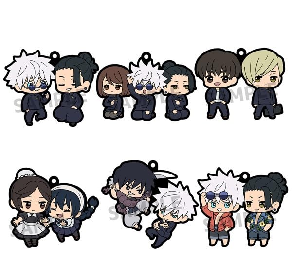 

MegaHouse Rubber Mascot Buddy Collection Jujutsu Kaisen 4th Edition 65mm PVC Kaitama/Tamaori [Resale] (BOX) Approx.