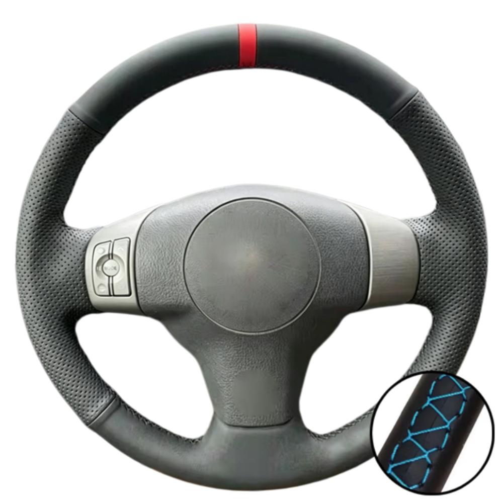 Car Accessories Hand Stitched Microfiber Leather RAV4 2006-2009 Scion XB 2008 Steering Wheel Cover For Toyota Yaris Vios