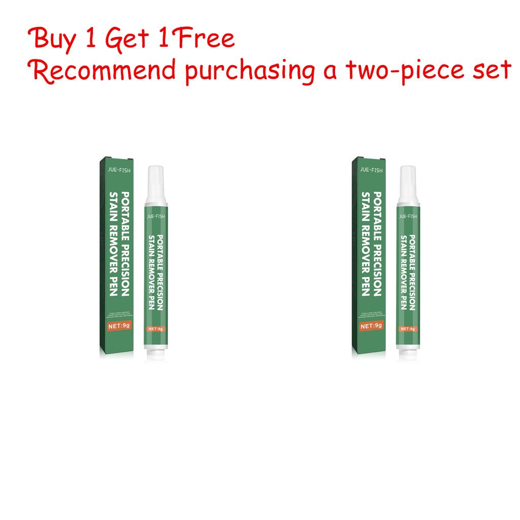 Portable Quick-Acting Laundry Stain Removal Pen - Oil, Red Wine & Ink Spot Cleaner, Greasy Decontamination 9g