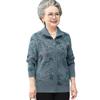 Middle-aged Mother Pack Plush Sweater Old Lady Knitted Cardigan Grandma New Knitted Sweater Thickened Top