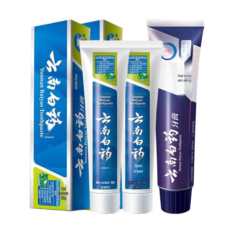 

Yunnan Baiyao Toothpaste Family Pack