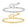 Stainless Steel Flat Cross Chain Bracelet Children'S Br-1515
