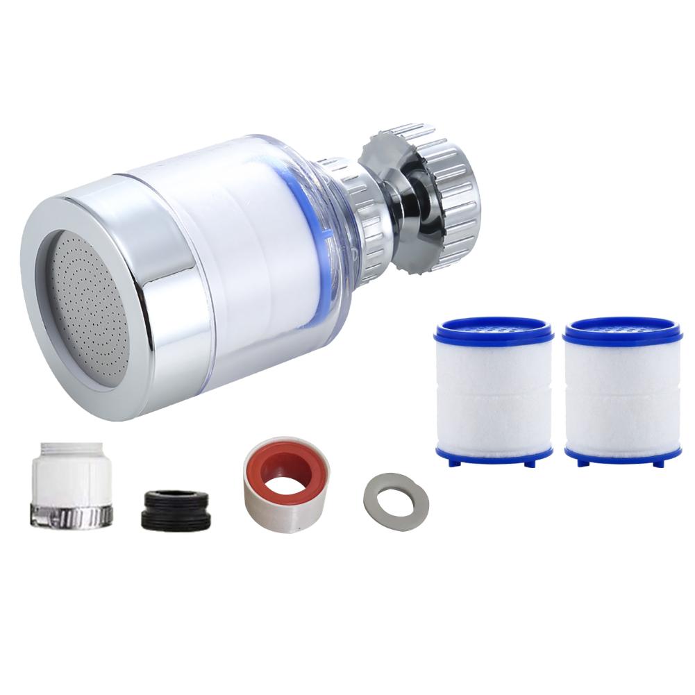 40-2PCS Faucet Water Filter Element Remove Chlorine Heavy Metals Filtered Shower Head Bath Filtration Purifier Soften Hard Water