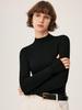Women's Slim Fit Fine Wool Turtleneck Sweater - Autumn/Winter Collection