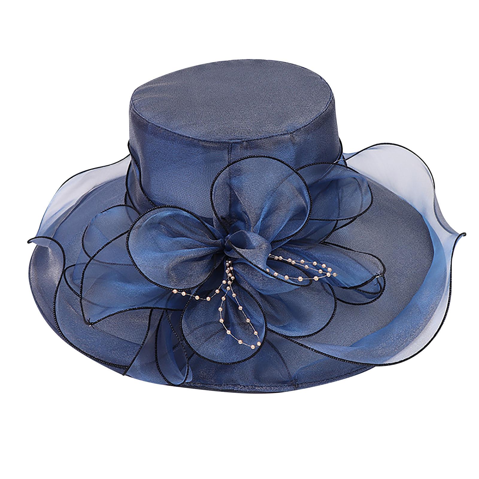 

Женская мода из органзы, церковный чародей, свадебное чаепитие, свадебная шляпа One size