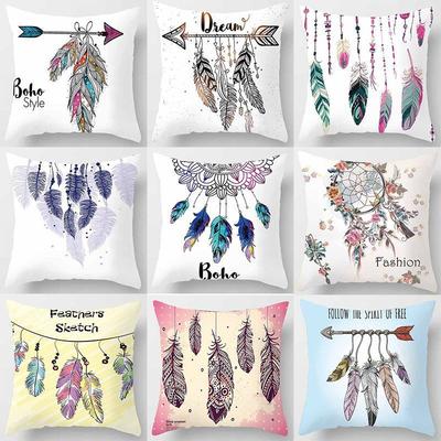 Nordic Modern Minimalist Ins Floral Living Room Sofa Pillow Case Office Pillow Cushion Fresh and Beautiful Cushion