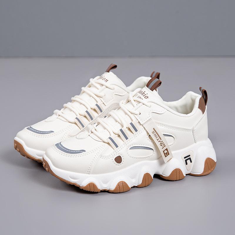 [Customized] New spring and autumn wear-resistant soft-soled dad shoes women's non-slip sports shoes lightweight fashion casual shoes