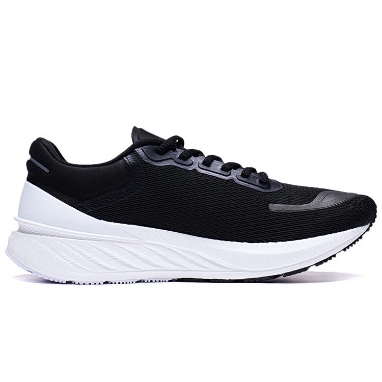 New LiNing YueYing 2.0 Durable Breathable Running Shoes Men's Black White ARHT001-8