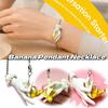 3D Shape Fruit Pendant Necklace Quirky Design Banana Shaped Necklace Banana Pendant  Party Wear