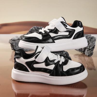 Calçados esportivos infantis Primavera e outono novos meninos board shoes Velcro impermeável respirável sapatos casuais para meninas
