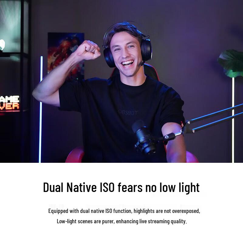 OBSBOT Tiny SE AI Gimbal Live Streaming Camera