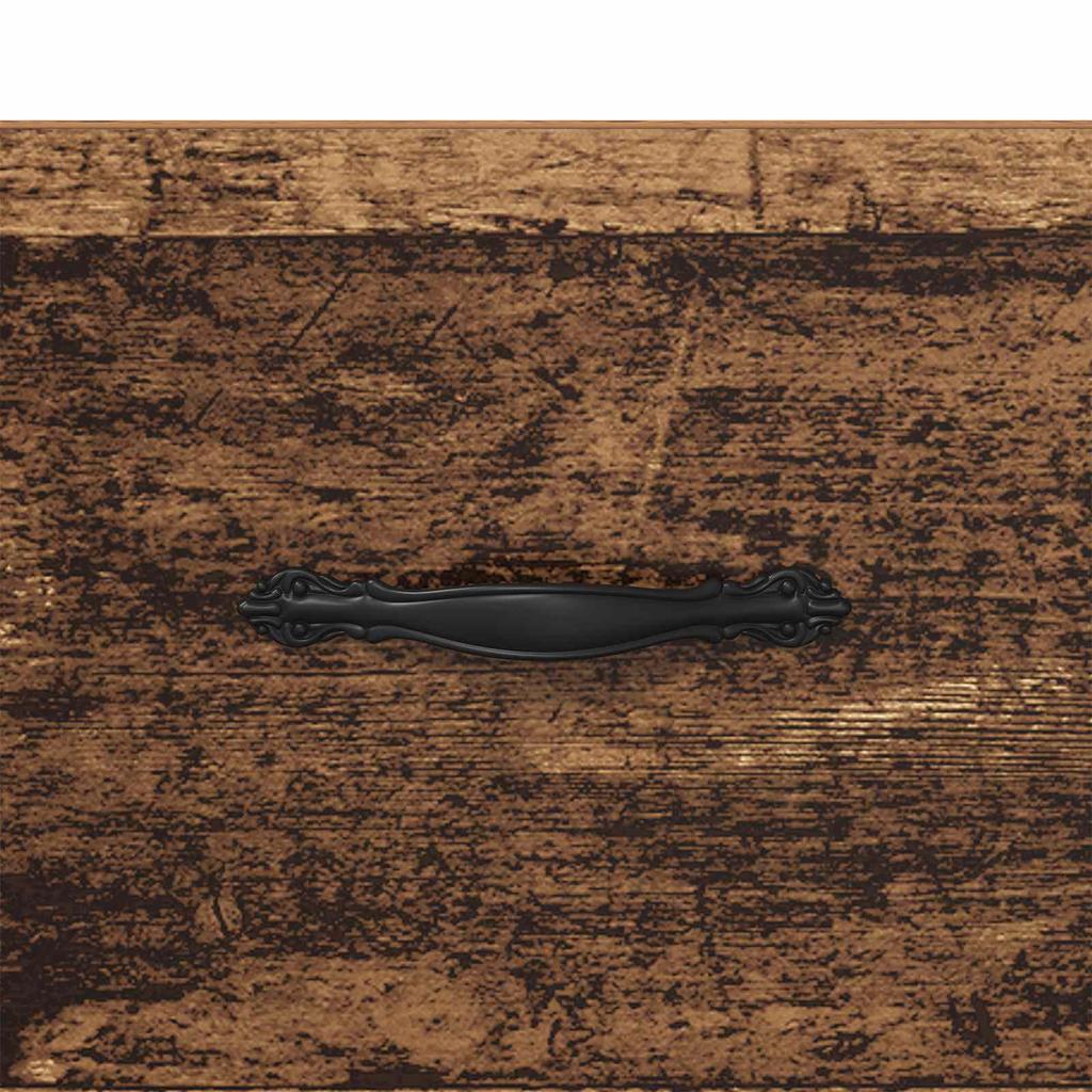 Sideboard Reclaimed Wood 69.5 x 34 x 90 cm Engineered Wood and Iron