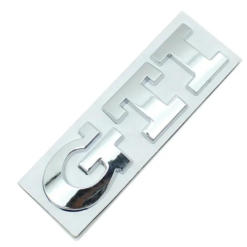 For VW VOLKSWAGEN 2026 New 1Pcs Car Metal Badge Sticker Front Grille Decal Decoration For VW GTI Passat B6 Golf Mk7 Polo Tiguan
