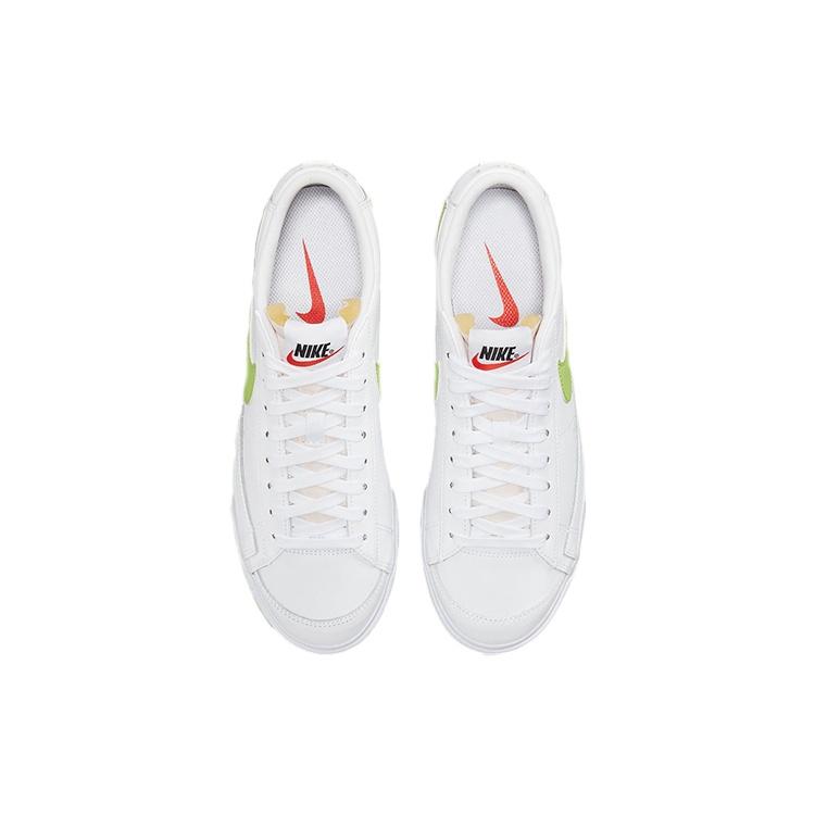 (WMNS) Nike Blazer Low Platform 'White Light Lemon Twist' Women's DJ0292-102