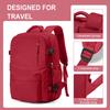 Waterproof Travel Backpack With Shoe Compartment Adjustable Straps, Laptop Backpack &School Bag For Men Women, Casual Travel Bag