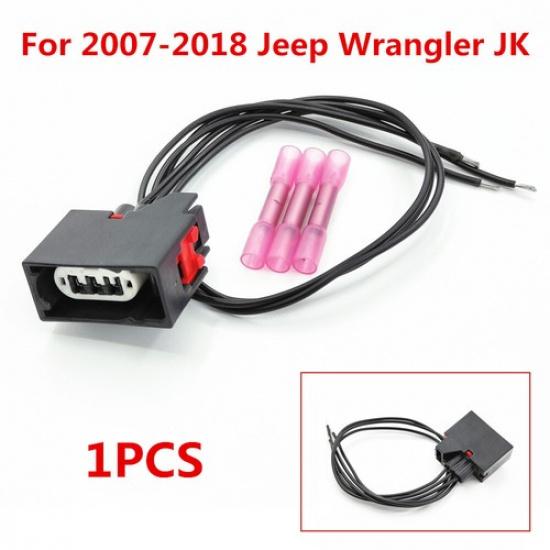 Durable Front Turn Signal Connector Wire Harness For 2007-2018 Jeep Wrangler JK