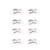 24Pcs/set Eyebrow Grooming Stencil Kit Eyebrow Shaping DIY Beauty Eyebrow Template Makeup Tool