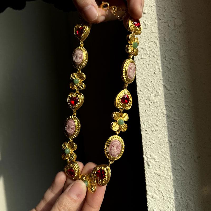 

DIMANAF 2023, подвеска «Четыре сезона», аксессуар в стиле ретро, ​​длинный лист в этническом стиле, простые аксессуары, подвеска 468