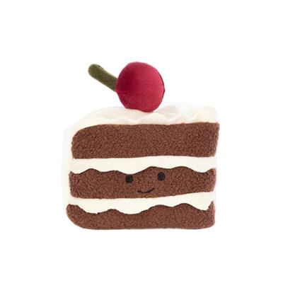 Jellycat Gourmet Series Exquisite French Cream Cake Soft and Cute Doll Plush Doll 8cm Tall