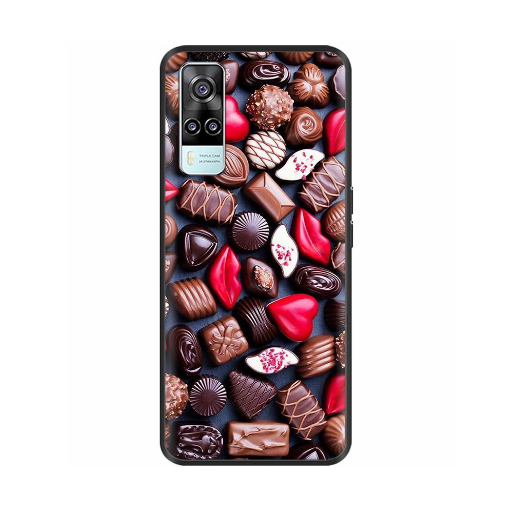 Für Vivo Y33 V2057 Hülle Silikon Weiches TPU Handy Rückabdeckung für Vivo Y33 4G Hülle für vivoY33 Y 33 2021 Coque Fundas Para Bumper
