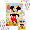 Diamond Painting 5D DIY Full Circle Diamond Painting Kit Mickey Mouse Balloons Rainbow Flowers Home Bedroom Wall Decor Crafts