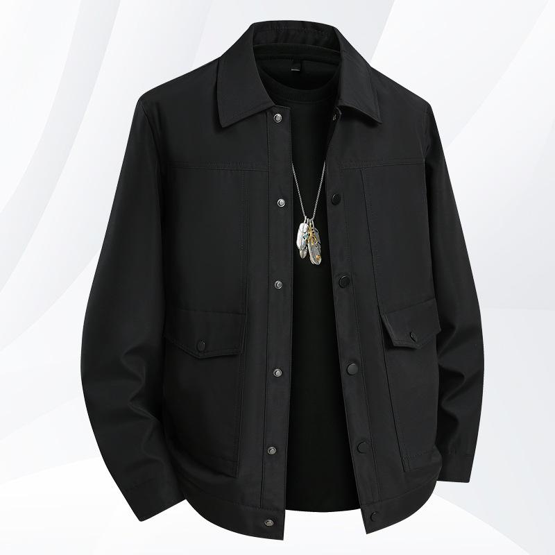 Spring Men's High-End Slim Fit Workwear Jacket